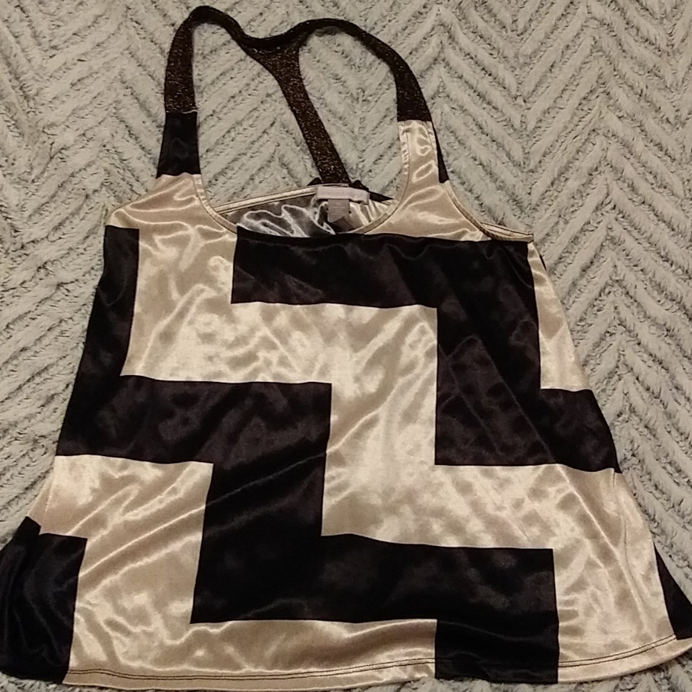 Silk tank top